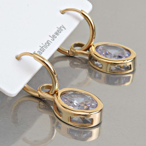 Серьги с замком кольцо арт. 13 3669 (id 276597) - Rada фото 2