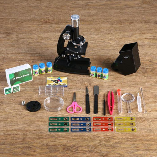 Микроскоп с экраном - проектором «Наука», кратность увеличения 50-1200х, с подсветкой