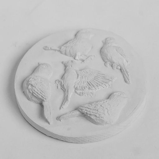 Силиконовый молд, форма для заливки «Птицы», 1.5×3.5 см-1.5×4.5 см, МИКС