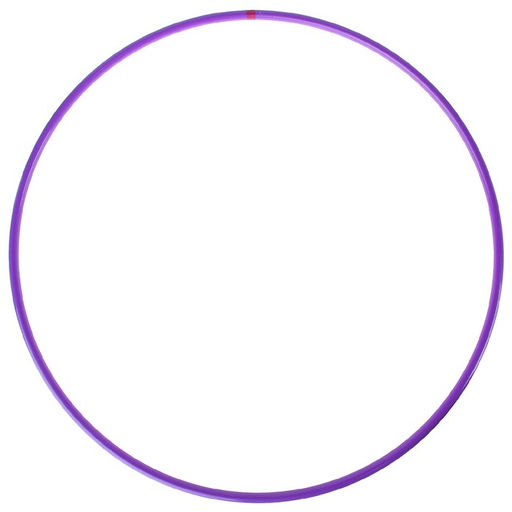 Обруч профессиональный для художественной гимнастики Grace Dance, d=65 см, цвет фиолетовый  фото 2