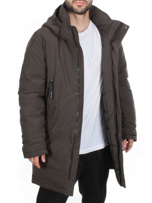 4009 SWAMP Куртка мужская зимняя ROMADA (200 гр. холлофайбер) - Фабричный китай фото 7