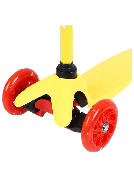 Самокат GRAFFITI, колёса световые PU 110/75 мм, ABEC 7