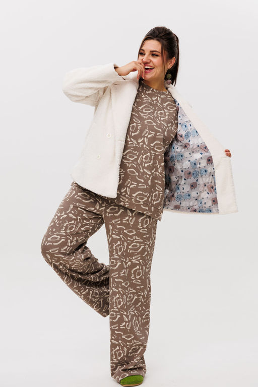 Пальто ANELLI 1421-Р белый  фото 3