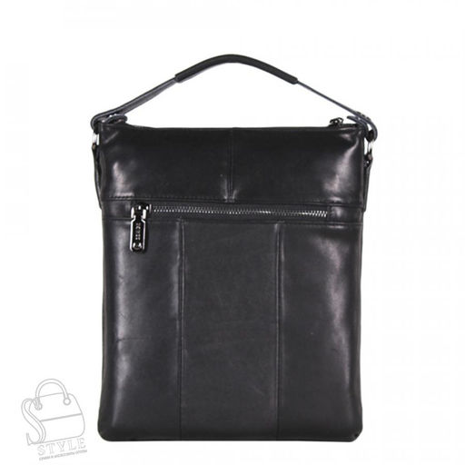 Сумка мужская кожаная 7615Z black Zinimxs