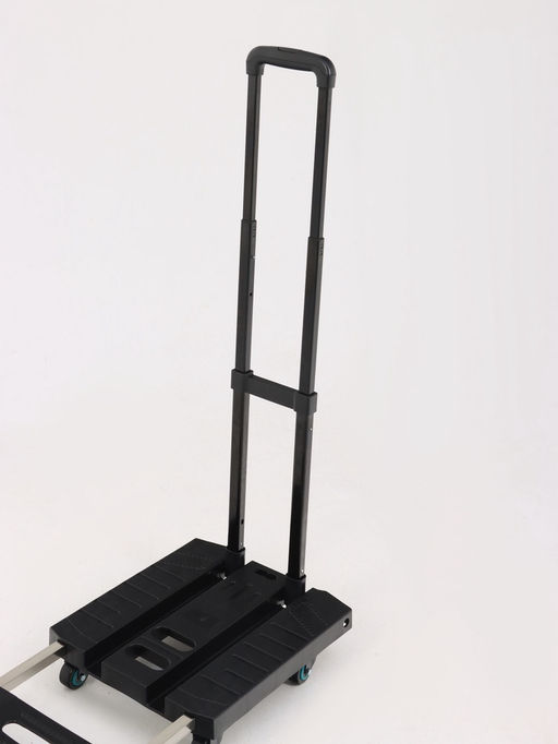 Тележка складная с раздвижной платформой, для перевозки грузов, нагрузка до 100 кг, телескопическая ручка, пластик, Greengo