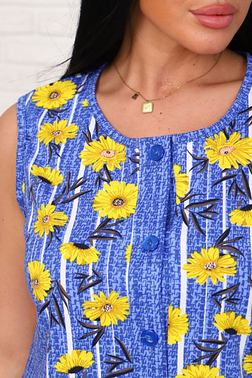 Халат женский на пуговицах (921-2) - Плиона фото 15