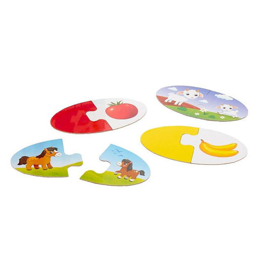 Парные пазлы IQ Мамы и малыши, 24 детали - Puzzle time фото 5