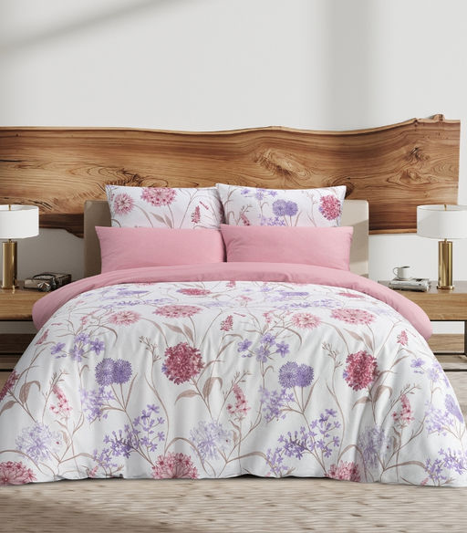 Постельное белье Фрезия  Евро + 4 наволочки