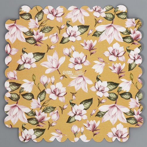 Цена за 5 шт. Коробка кондитерская, сундук, упаковка, With love, 20×20×20 см