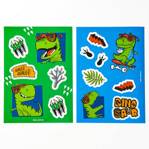 Набор в дорогу с мягкой игрушкой Динозавр, 8 предметов - Milo toys фото 10