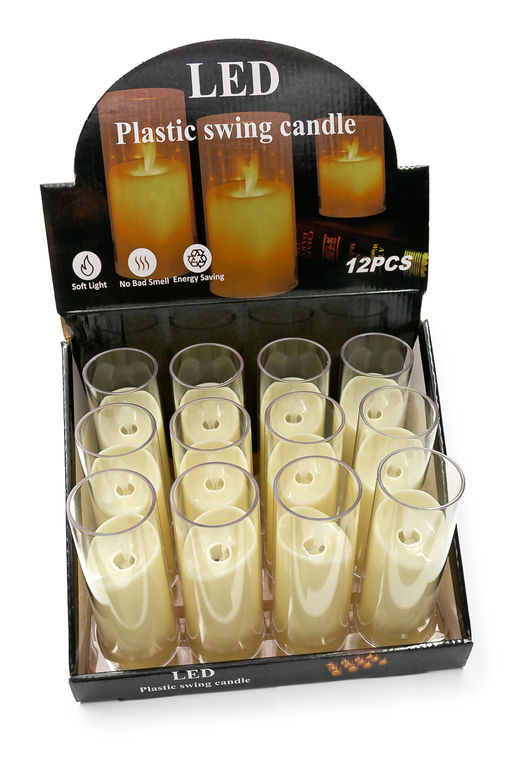 Набор свечей светодиодных на батарейках 15*5 см (12 шт) SF-7552, №6 - Больше подарков фото 2