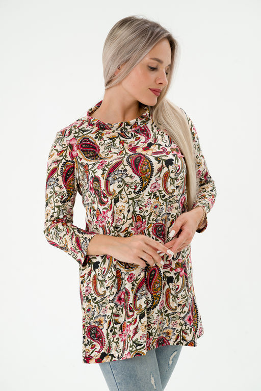 Туника женская из масла Сальма огурцы - Амадэль фото 10