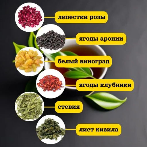 КамлёвЪ Черный чай крупнолистовой Крымский виноград, 1 кг