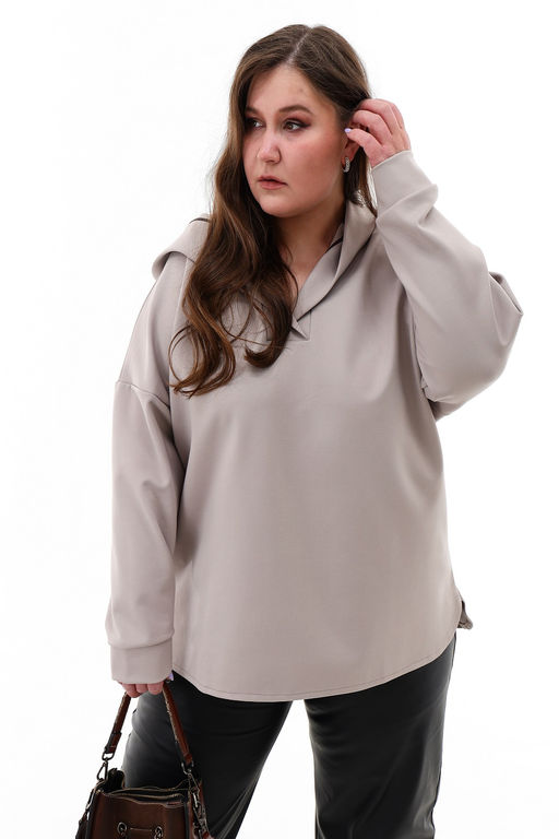 Джемпер с капюшоном 1308