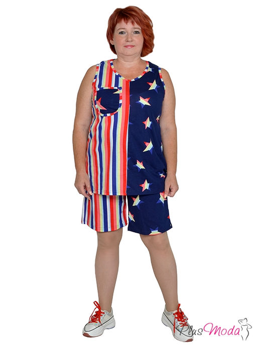 Шорты Модель №1301 размеры 44-84 - Plusmoda фото 6