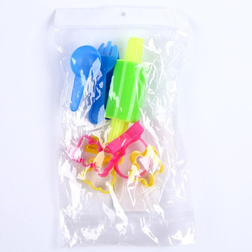 Формочки для лепки, набор 6 шт., 3 инструмента, скалка - Simaland фото 5