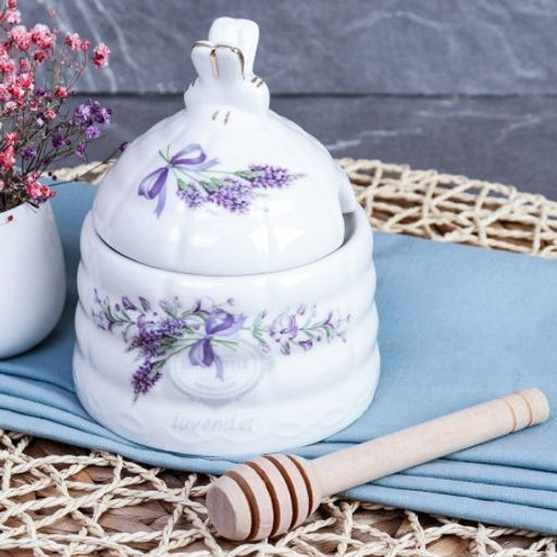 Банка для меда 280 мл / FY22003 /уп 36/ Лаванда - Галеонтрейд фото 6