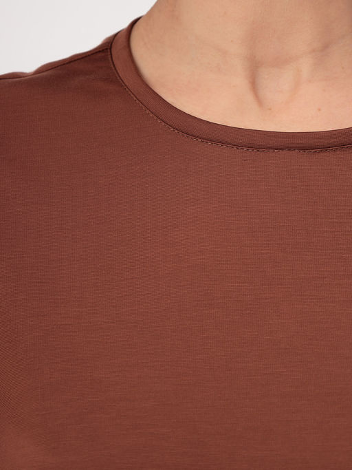 Футболка женская кор.рукав KATHARINA KROSS KK-TK-006VI-LF72/11-кофе  фото 4