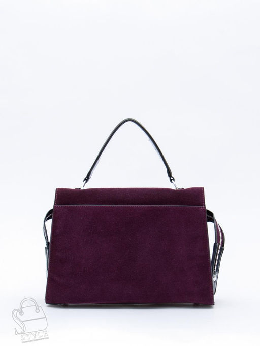 Сумка женская кожаная 9675MSS purple Velina Fabbiano-Safenta в Новосибирске