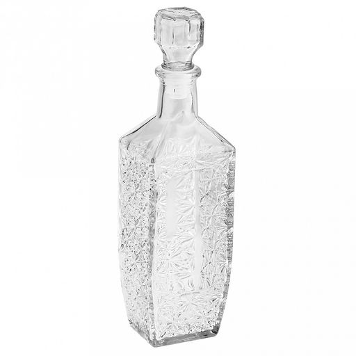 Графин-штоф стеклянный Барский 0,5л, 7,3х6х26,5см (Россия)