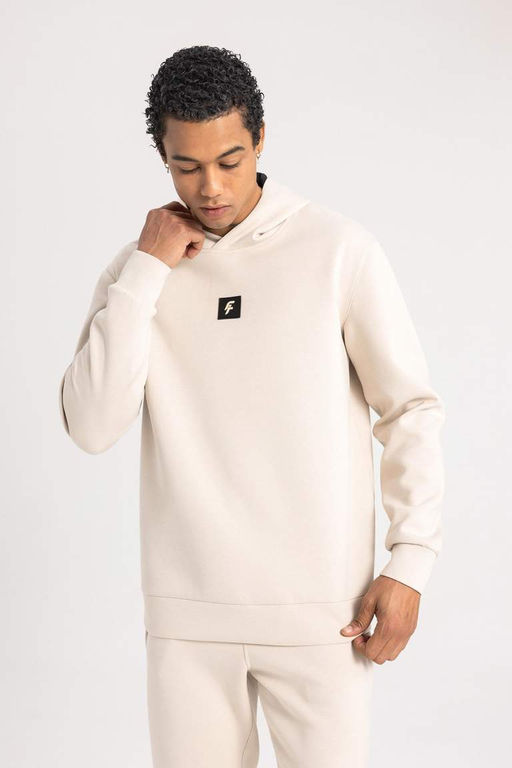 DeFactoFit Спортивная толстовка стандартного кроя с капюшоном для подводного плавания  фото 6