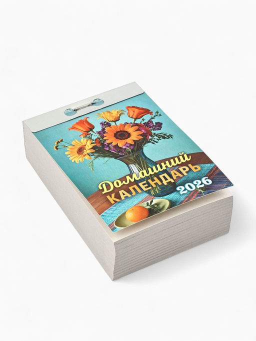Календарь 2026 отрывной «Домашний» 7.7×11.4 см