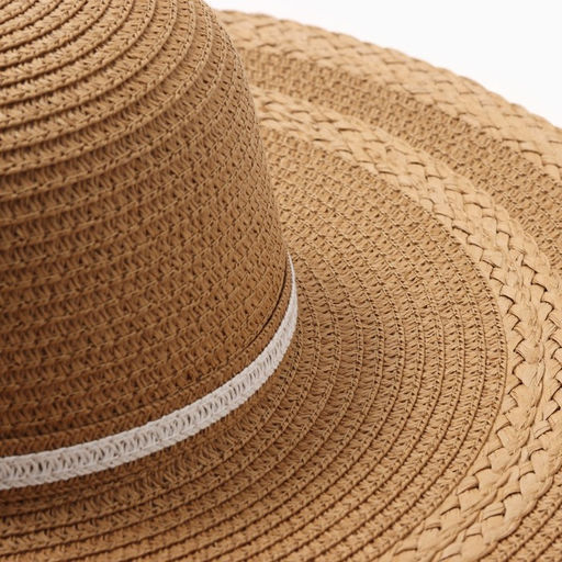 Шляпа женская MINAKU, цв.светло-коричневый, р-р 58  фото 3