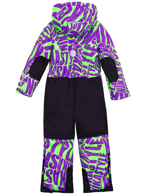 Комбинезон 8з1823 лиловый/лайм