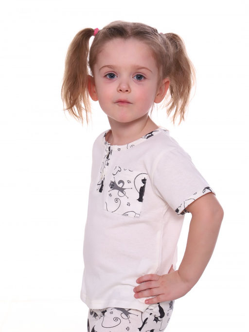 №170 Пижама детская (Кошки_молочный) - Итос-плюс фото 7