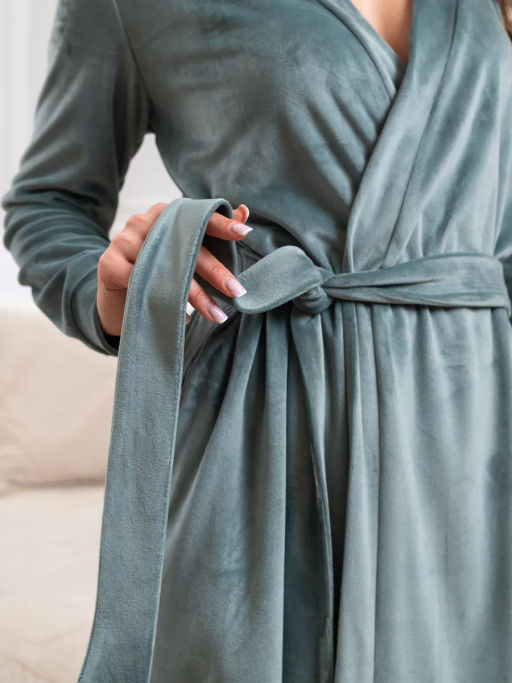 Халат женский Кэт Шалфей