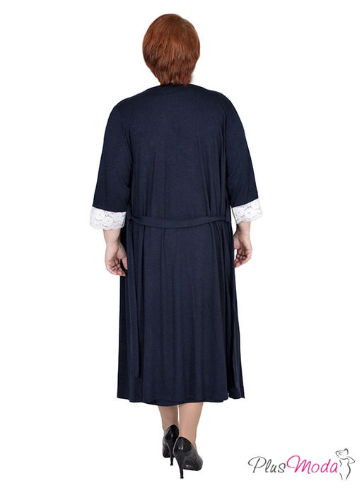 Халат-пеньюар Модель №208 размеры 44-80 - Plusmoda фото 5