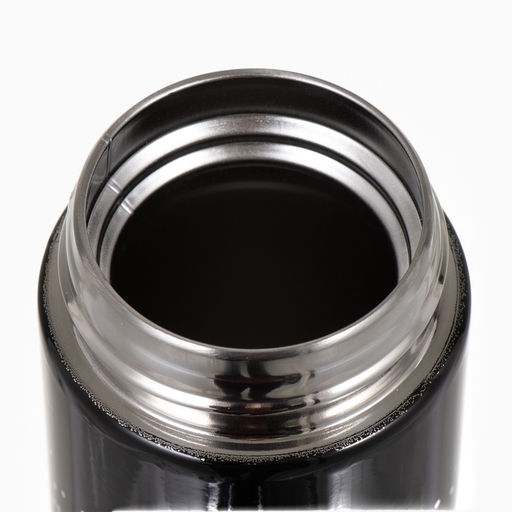 Термос Мастер К Basic, 500 мл, с ситечком, с датчиком температуры, сохраняет тепло 10 ч, нержавеющая сталь, синий, чёрный