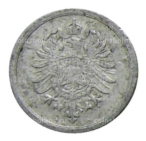 Монета 1 пфенниг 1917 года А Германия