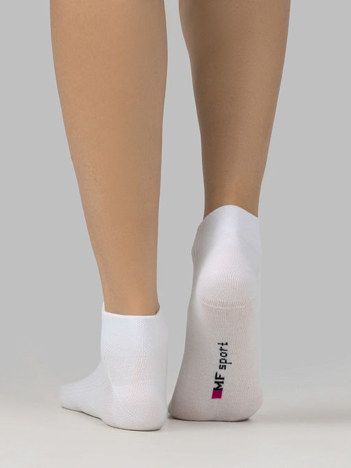 Носки женские белые в наборе, 3 пары - Mark formelle фото 4