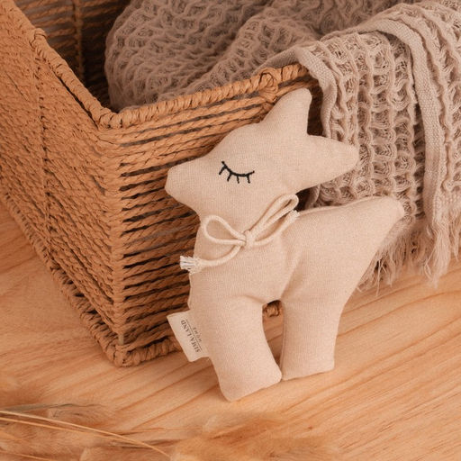 Цена за 2 шт. Мягкая игрушка Оленёнок, 15 см, цвет бежевый, с бантиком - Simaland фото 6