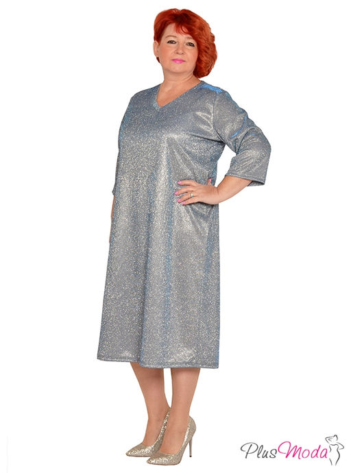 Платье Модель №1815 размеры 44-84 - Plusmoda фото 2