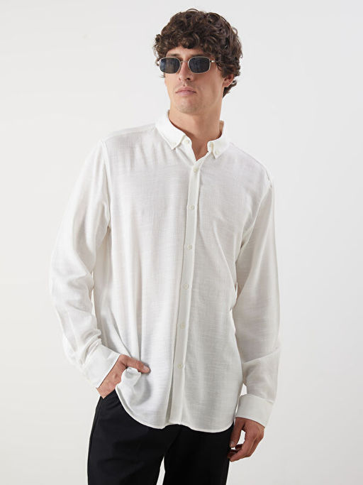 Slim Fit Uzun Kollu Arm?rl? Erkek G?mlek