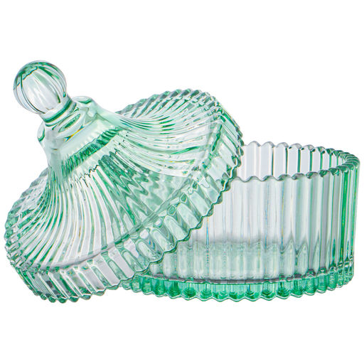 ЕМКОСТЬ ДЛЯ ХРАНЕНИЯ LEFARD С КРЫШКОЙ BLISS GREEN, 10*12,5СМ  фото 3
