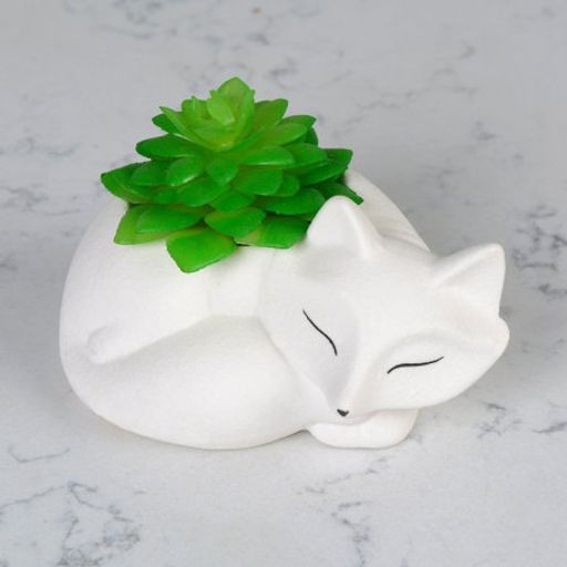 Кашпо Лисичка 11х7 см / XN023 /уп 100/ - Галеонтрейд фото 3