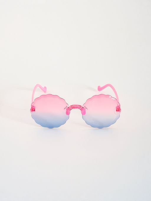 Цена за 2 шт. Карнавальные очки Волна» градиент, цвета МИКС