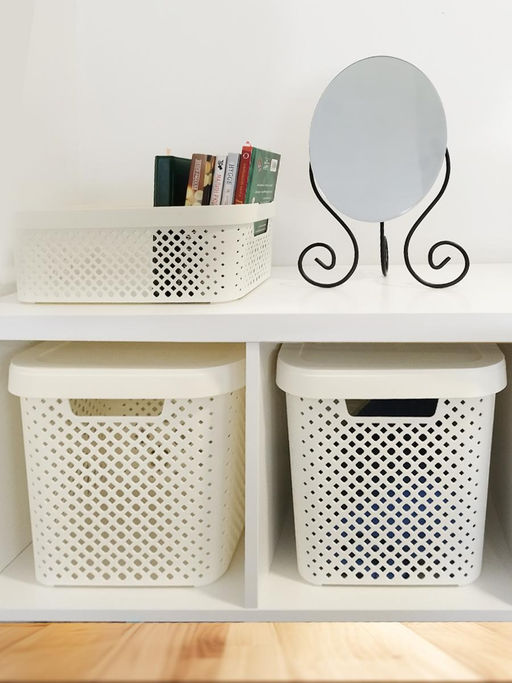 Корзина для хранения с крышкой Plast Team Stockholm, 20 л арт РТ5008