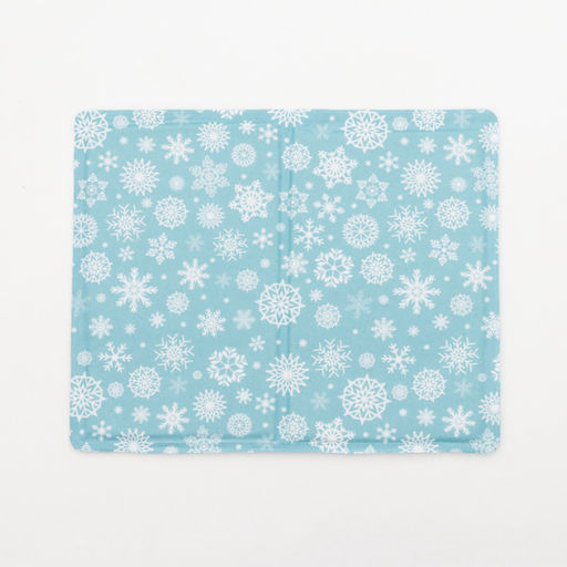 Коврик охлаждающий (гель), 50 х 40 см, снежинки - Пижон фото 2
