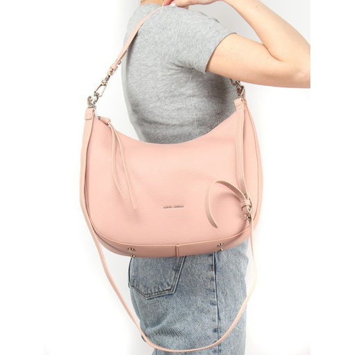 Сумка женская искусственная кожа DJ-6901-2A-PINK, 1отд, плечевой ремень, розовый SALE 260329 - Adelia фото 5