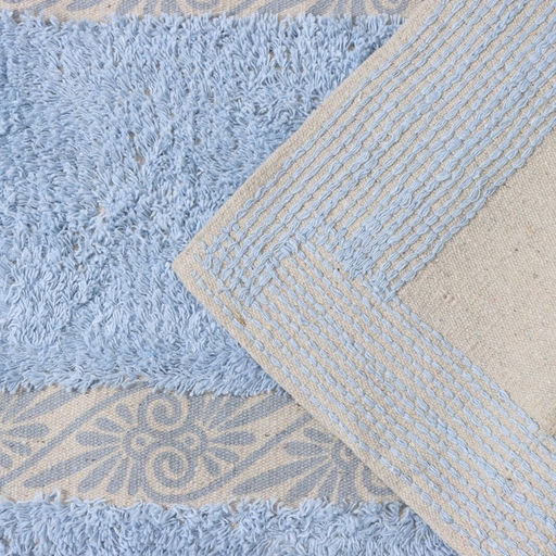 Коврик для дома Доляна Вензель, 50?80 см, голубой  фото 4