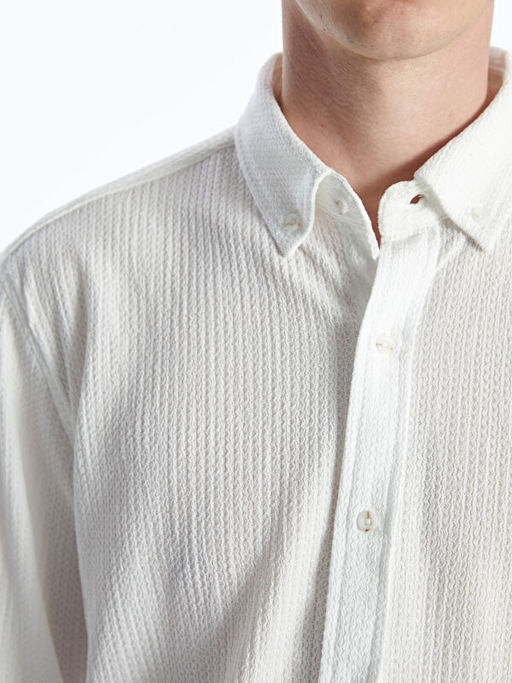 Regular Fit Uzun Kollu Erkek G?mlek