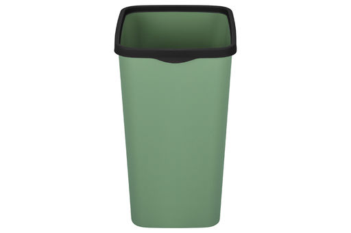 Ведро для мусора с фиксатором 33 л 36*28*45,5 см Тандем зеленый/черный (843345) - Elan gallery фото 9