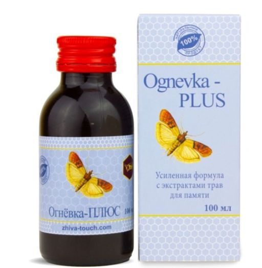 Концентрат Огневка SLEEP ( успокоительная) 100 мл ЖИВА (стекло)  фото 3