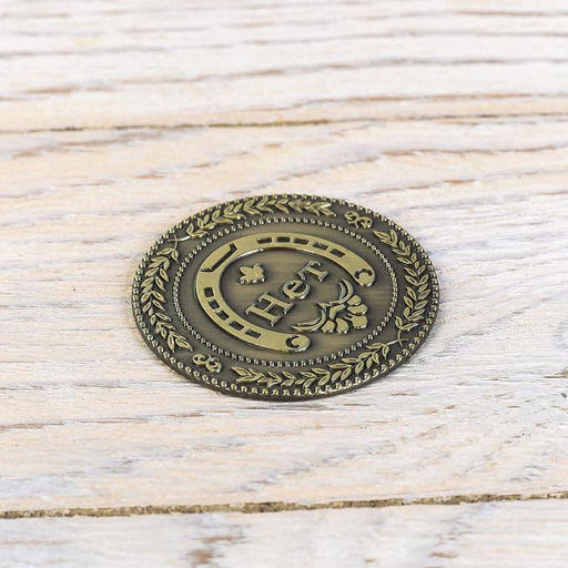 Цена за 2 шт. Монета выбора сувенир «Да - Нет», d=3.8 см