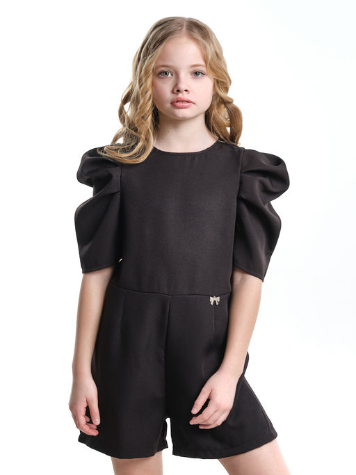 Платье для девочки ромпер UD 7887 черный - Mini maxi фото 19