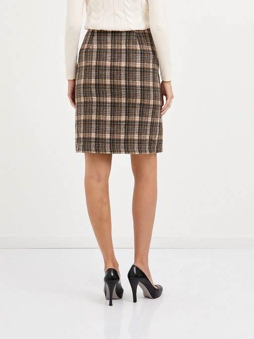 юбка на запах в клетку - Glenfield фото 6